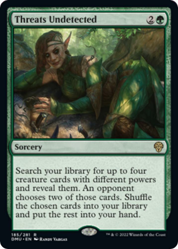 Threats Undetected (185) [Dominaria United]