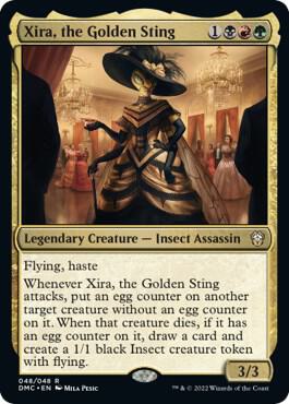 Xira, the Golden Sting (48) [Dominaria United Commander]