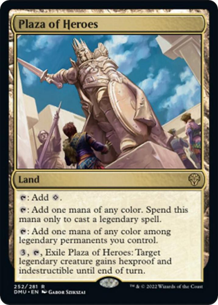 Plaza of Heroes (252) [Dominaria United]