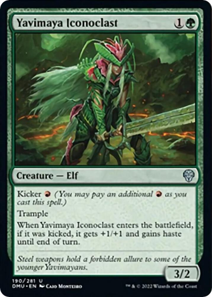 Yavimaya Iconoclast (190) [Dominaria United]