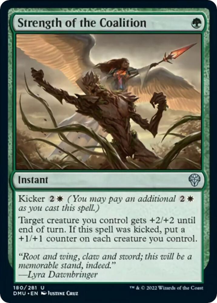 Strength of the Coalition (180) [Dominaria United]