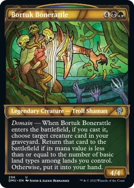 Bortuk Bonerattle (Showcase) (296) [Dominaria United] [Showcase]