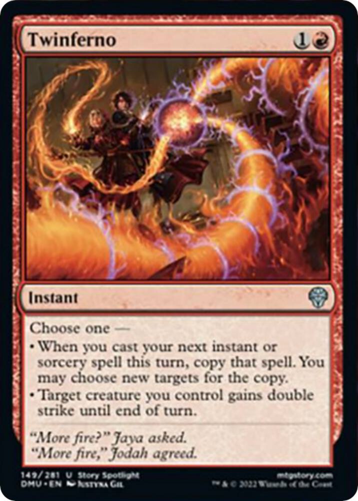 Twinferno (149) [Dominaria United]