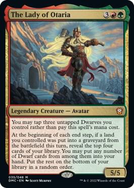 The Lady of Otaria (35) [Dominaria United Commander]