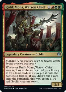 Rulik Mons, Warren Chief (217) [Dominaria United]