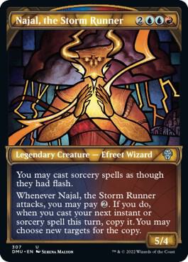 Najal, the Storm Runner (Showcase) (307) [Dominaria United] [Showcase]