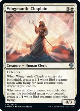 Wingmantle Chaplain (39) [Dominaria United]