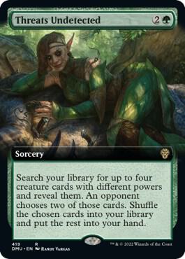 Threats Undetected (Extended Art) (419) [Dominaria United] [Extended Art]