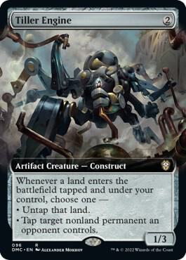 Tiller Engine (Extended Art) (96) [Dominaria United Commander] [Extended Art]