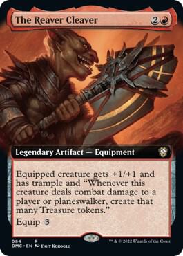 The Reaver Cleaver (Extended Art) (84) [Dominaria United Commander] [Extended Art]