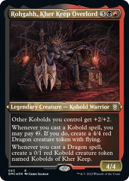 Rohgahh, Kher Keep Overlord (Foil Etched) (63) [Dominaria United Commander]