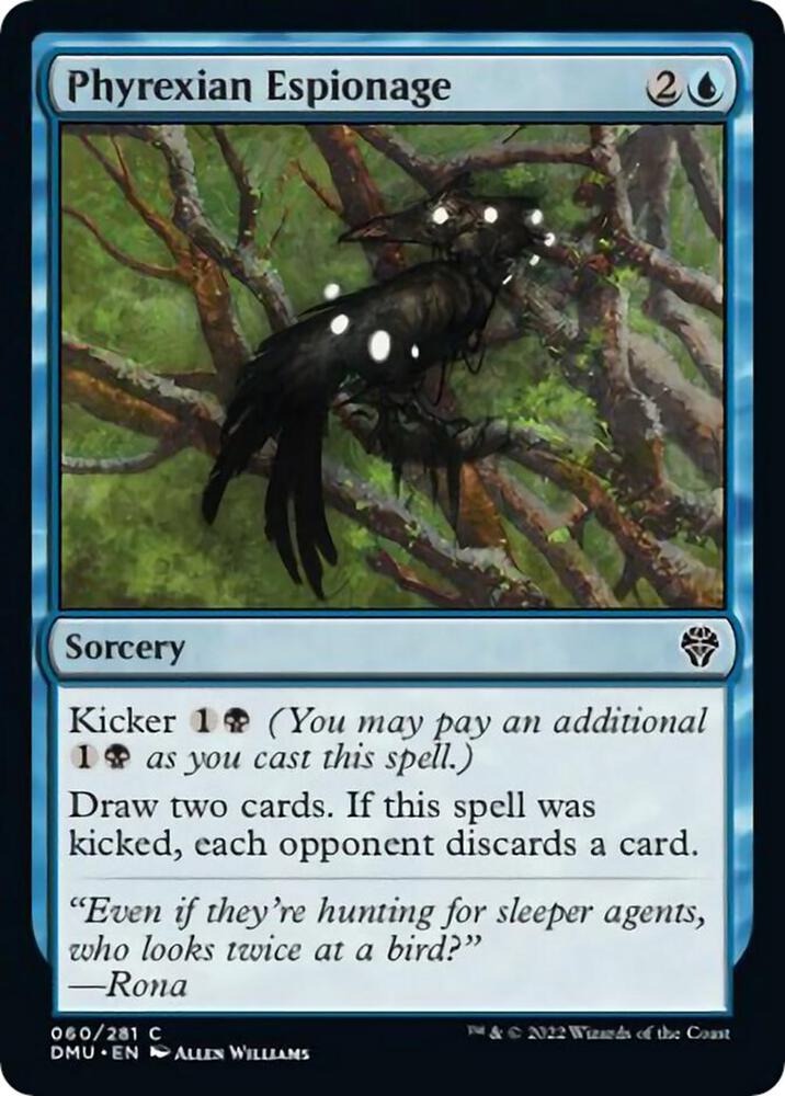 Phyrexian Espionage (60) [Dominaria United]