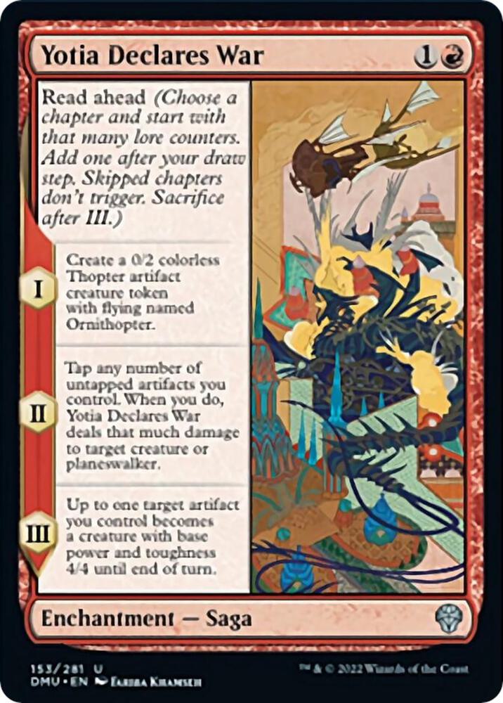 Yotia Declares War (153) [Dominaria United]