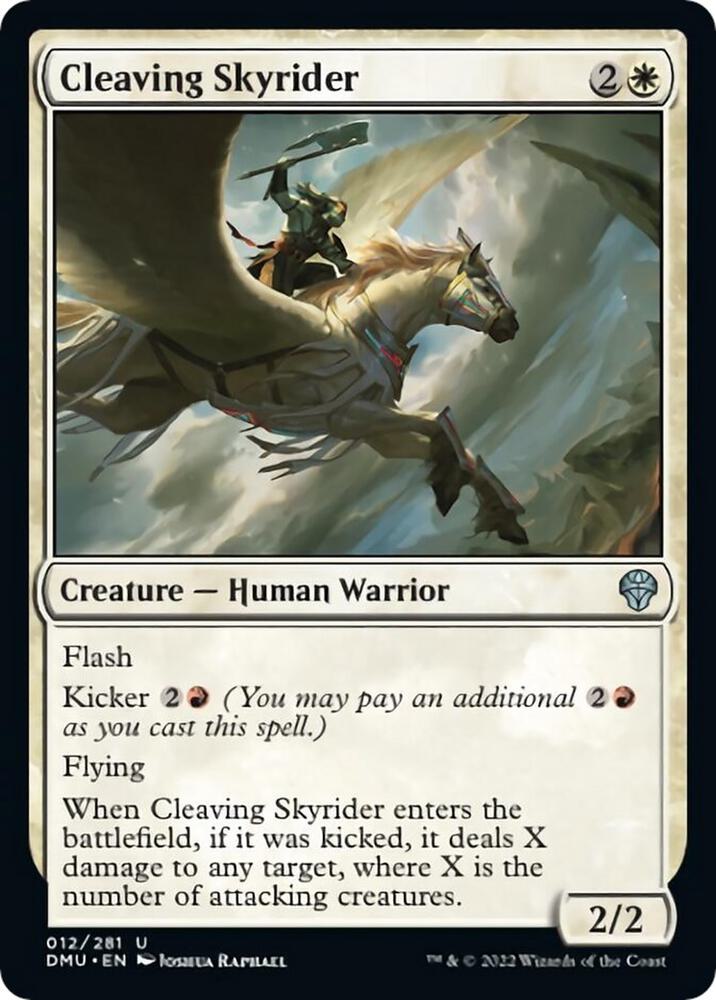 Cleaving Skyrider (12) [Dominaria United]