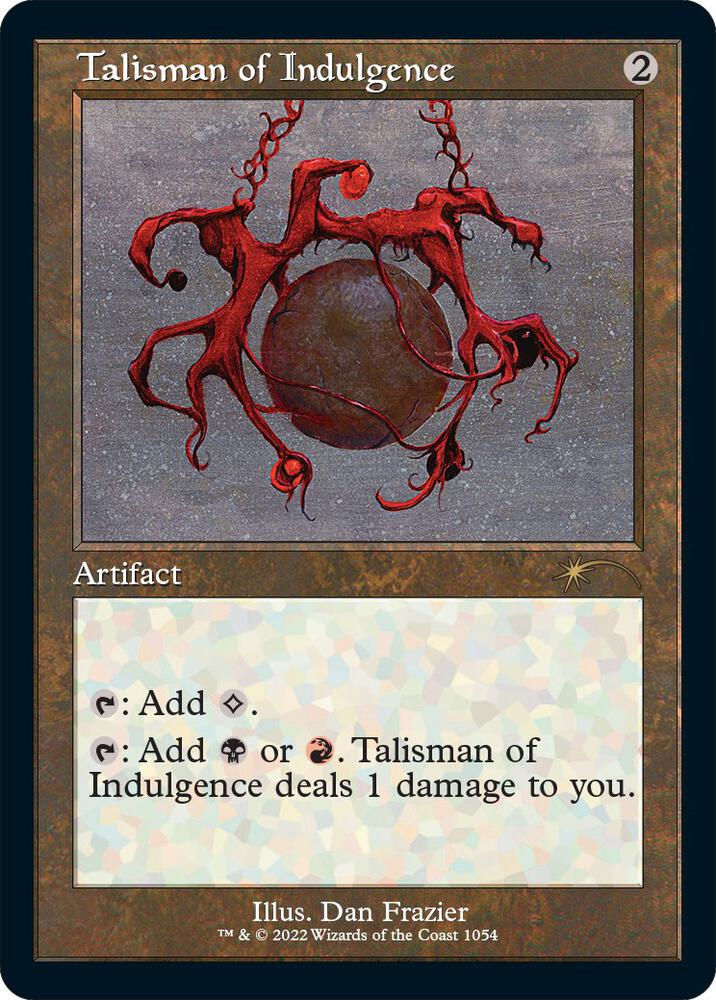 Talisman of Indulgence (Retro Frame) (1054) [Secret Lair Drop]