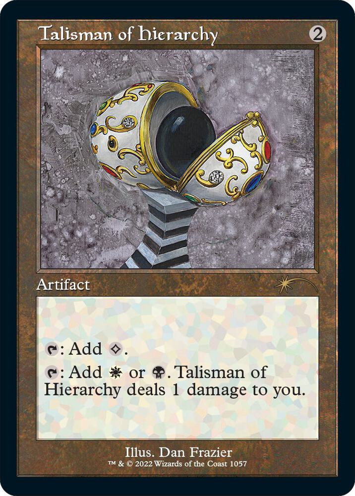 Talisman of Hierarchy (Retro Frame) (1057) [Secret Lair Drop]