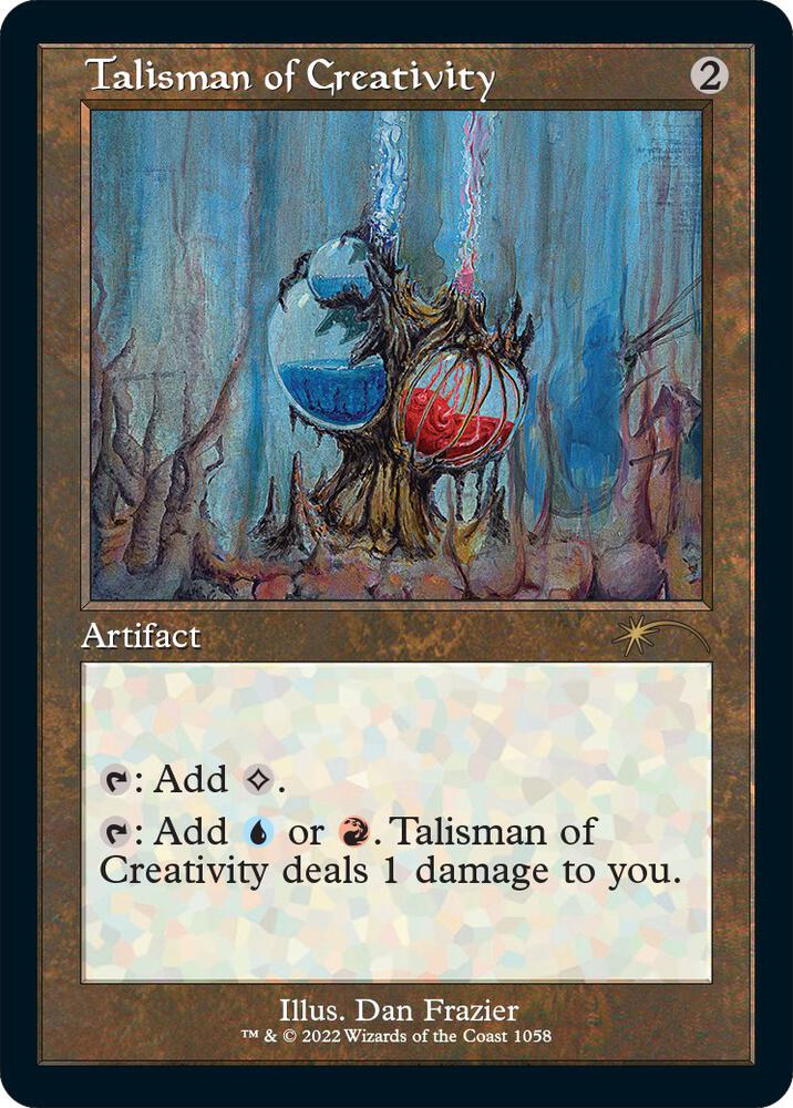 Talisman of Creativity (Retro Frame) (1058) [Secret Lair Drop]