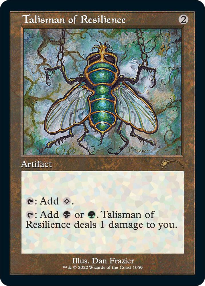 Talisman of Resilience (Retro Frame) (1059) [Secret Lair Drop]