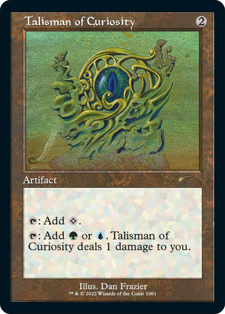Talisman of Curiosity (Retro Frame) (1061) [Secret Lair Drop]