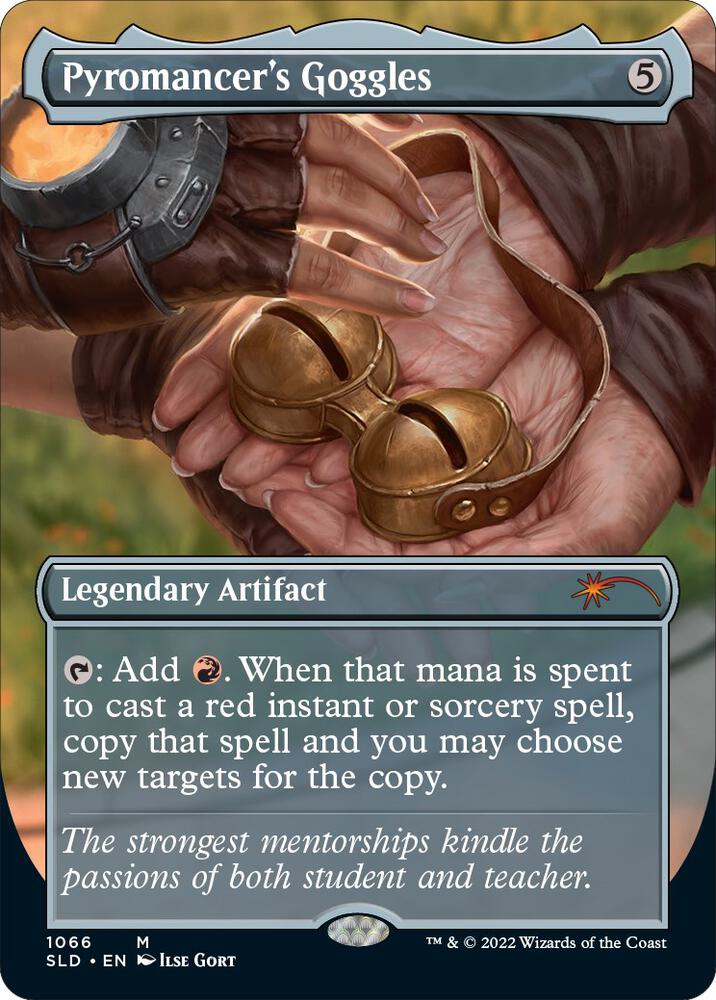 Pyromancer's Goggles (1066) [Secret Lair Drop] [Borderless]