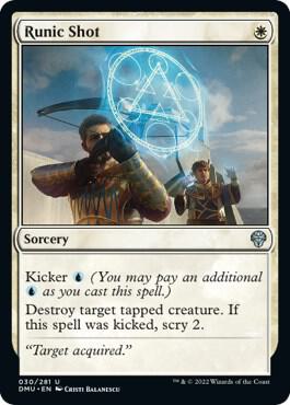 Runic Shot (30) [Dominaria United]