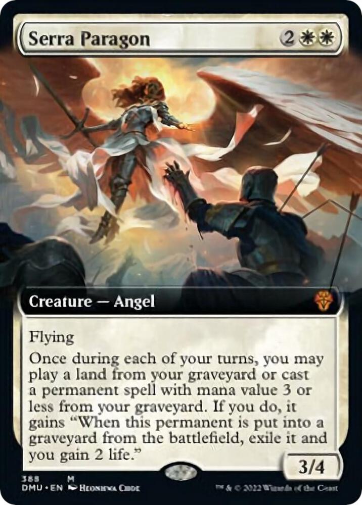 Serra Paragon (Extended Art) (388) [Dominaria United] [Extended Art]