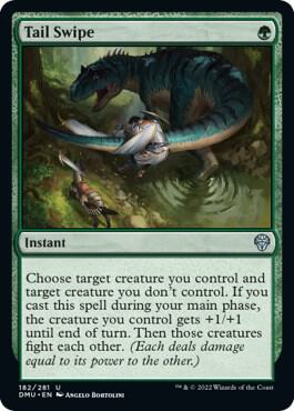 Tail Swipe (182) [Dominaria United]