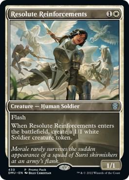 Resolute Reinforcements (430) [Dominaria United Promos]
