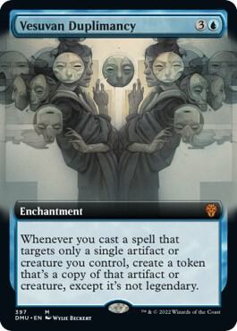 Vesuvan Duplimancy (Extended Art) (397) [Dominaria United] [Extended Art]