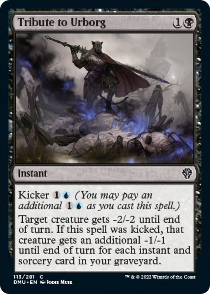 Tribute to Urborg (113) [Dominaria United]