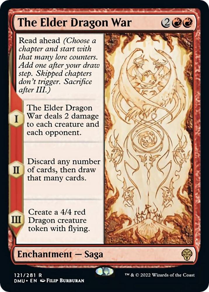 The Elder Dragon War (121) [Dominaria United]