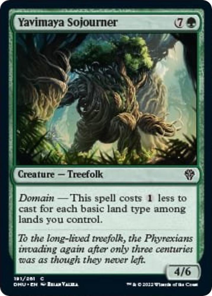 Yavimaya Sojourner (191) [Dominaria United]