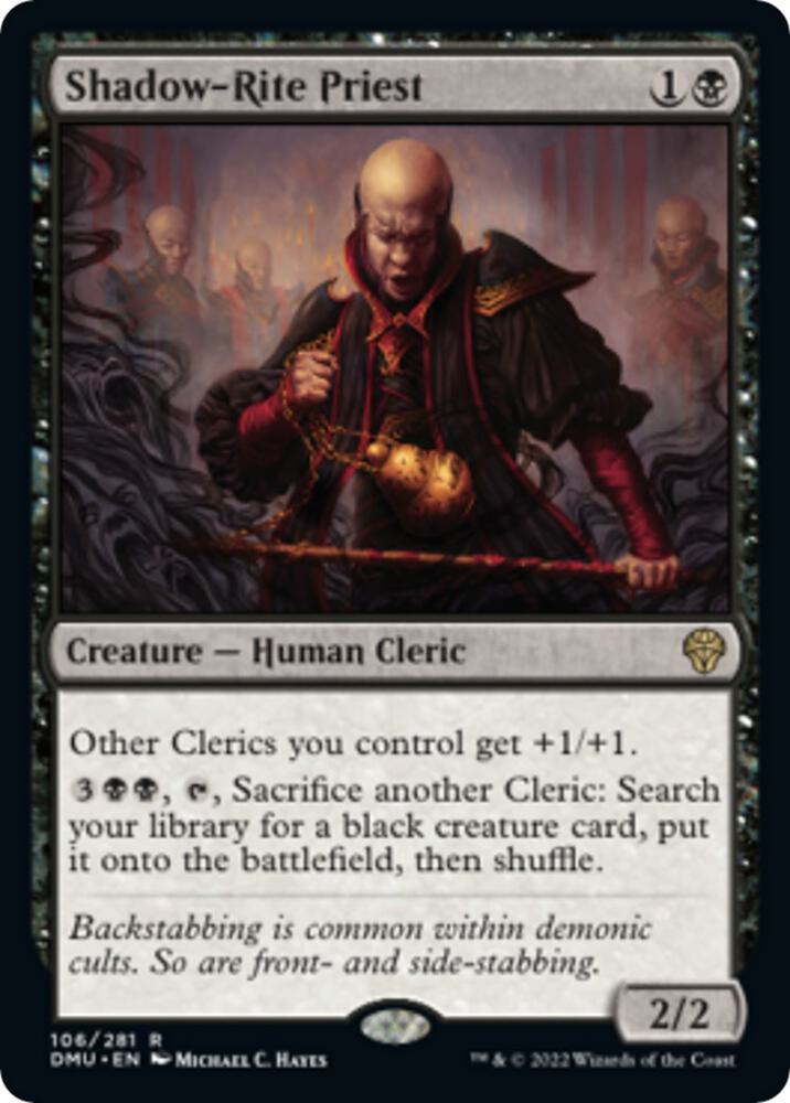 Shadow-Rite Priest (106) [Dominaria United]
