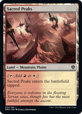 Sacred Peaks (254) [Dominaria United]