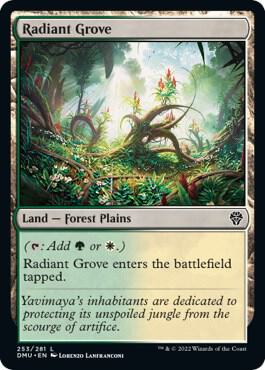 Radiant Grove (253) [Dominaria United]