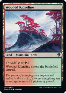 Wooded Ridgeline (260) [Dominaria United]