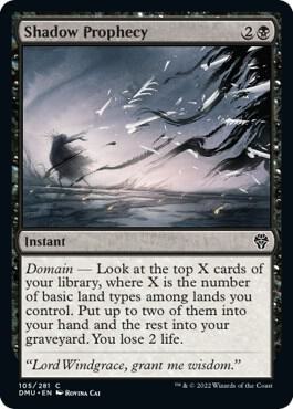 Shadow Prophecy (105) [Dominaria United]