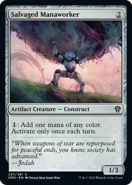 Salvaged Manaworker (237) [Dominaria United]