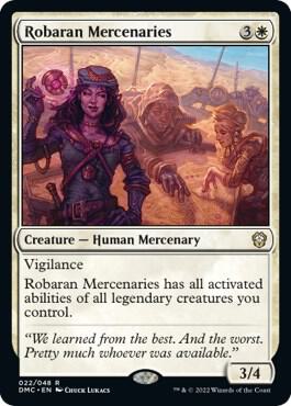 Robaran Mercenaries (22) [Dominaria United Commander]