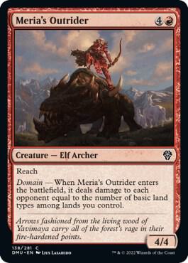 Meria's Outrider (138) [Dominaria United]