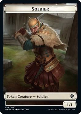 Soldier Token (4) [Dominaria United]