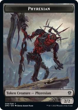 Phyrexian Token (8) [Dominaria United]