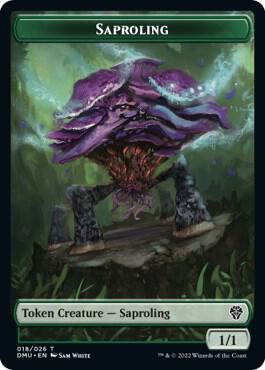 Saproling Token (18) [Dominaria United]