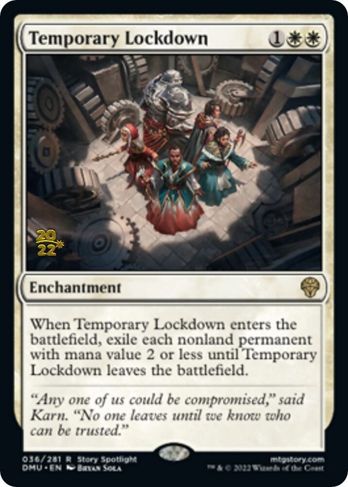 Temporary Lockdown (36) [Prerelease Cards]