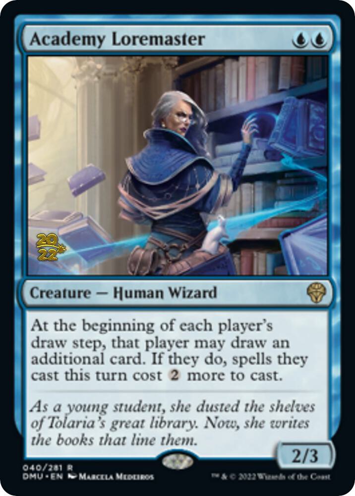 Academy Loremaster (40) [Prerelease Cards]