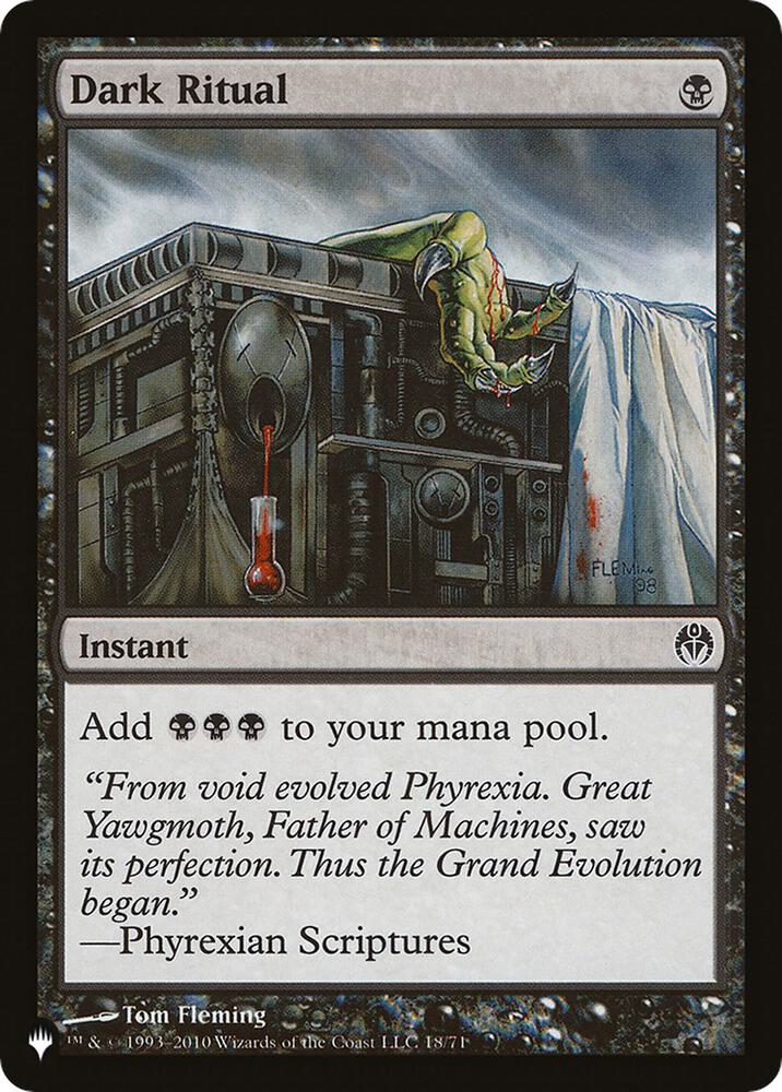Dark Ritual (DDE) (18/71) [The List]