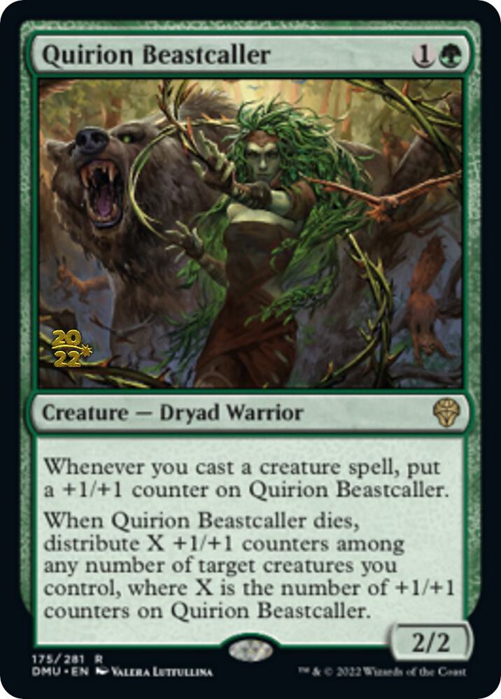 Quirion Beastcaller (175) [Prerelease Cards]