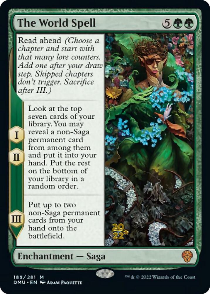 The World Spell (189) [Prerelease Cards]