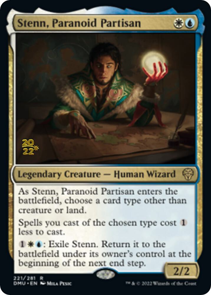 Stenn, Paranoid Partisan (221) [Prerelease Cards]