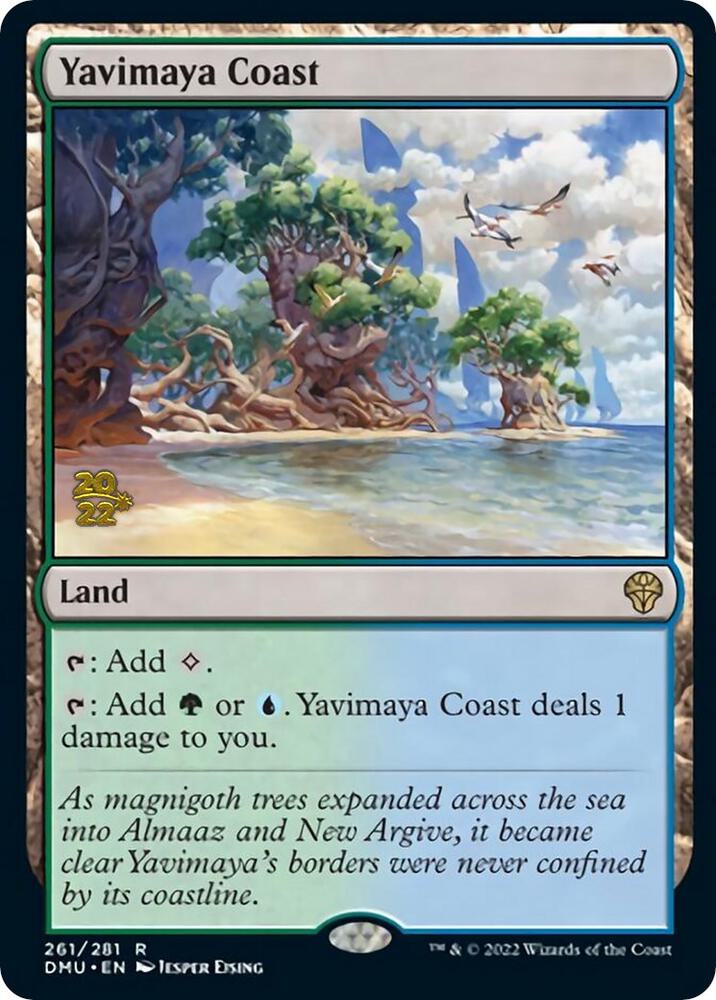 Yavimaya Coast (261) [Prerelease Cards]